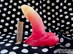 Bad Dragon Anthro Dragon Standard lipstick case for scale